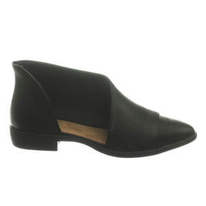 New Bamboo Black Assymetrical Masterpiece Flats